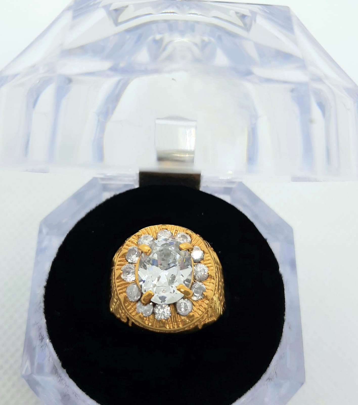 Gold Gent Ring